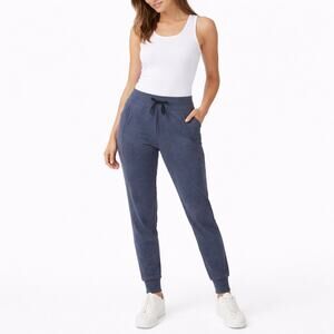 32 Degrees Side Pocket Jogger Womens Small Heather Dusty Navy NWT 1409242